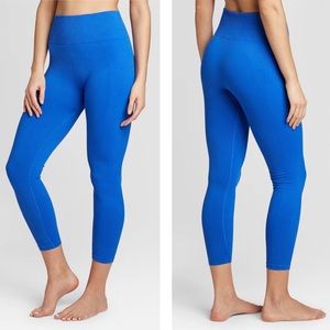 JoyLab Rib 7/8 Seamless High-Waisted Leggings